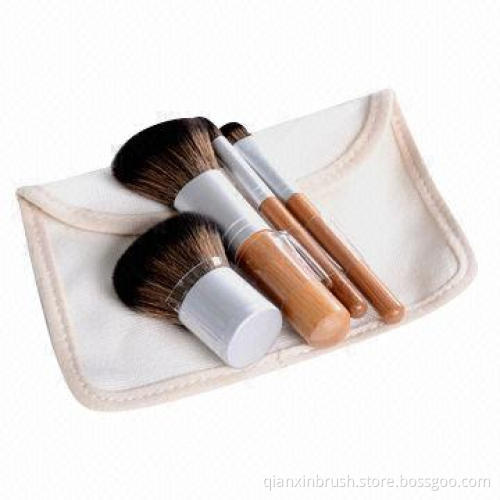Bamboo Makeup Brushes, OEM and ODM Orders are Accepted